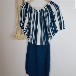 Day & Night
NWT
Mini dress
blue bottom a…